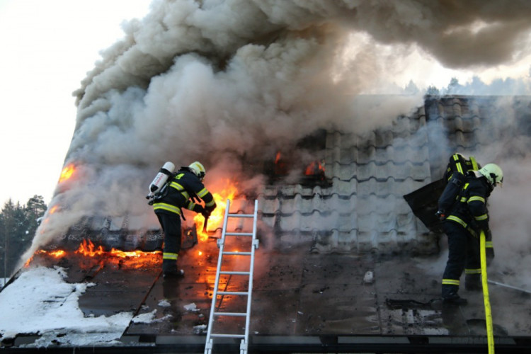 Požár penzionu Chlum