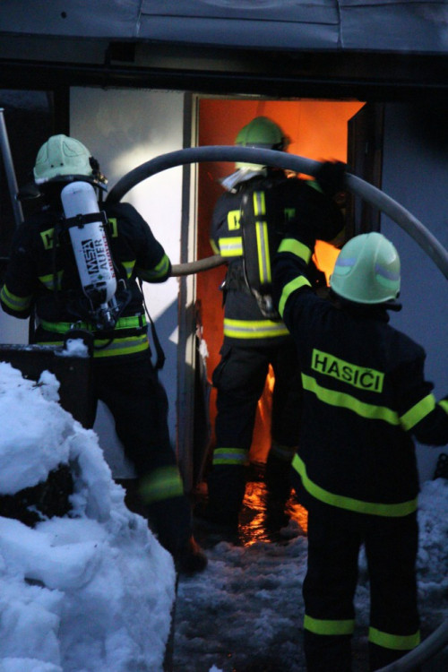 Požár penzionu Chlum