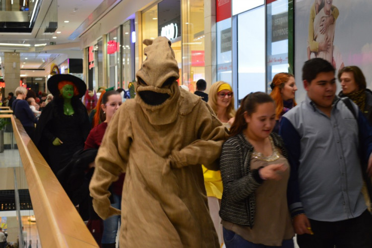 Cosplayeři v Šantovce