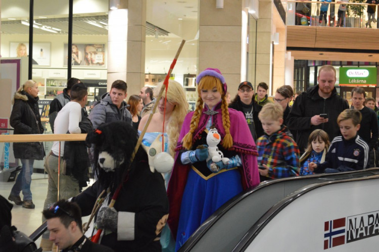 Cosplayeři v Šantovce