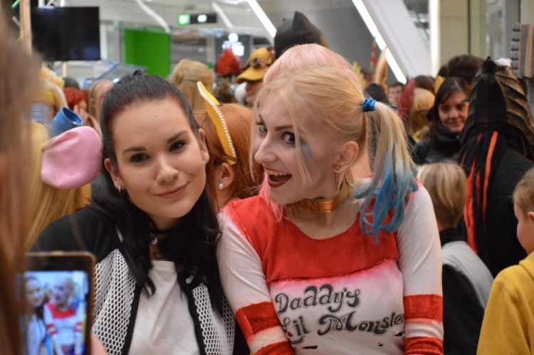 Cosplayeři v Šantovce