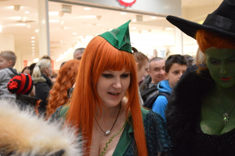 Cosplayeři v Šantovce