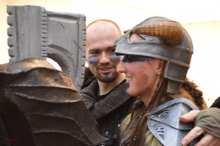 Cosplayeři v Šantovce