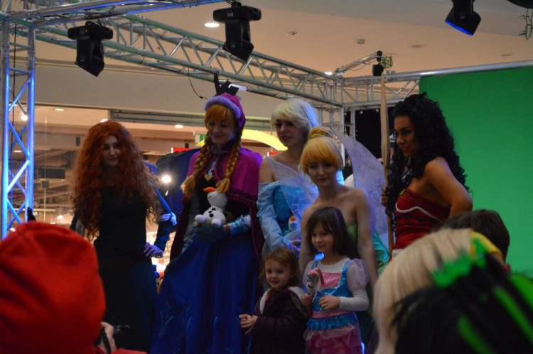 Cosplayeři v Šantovce