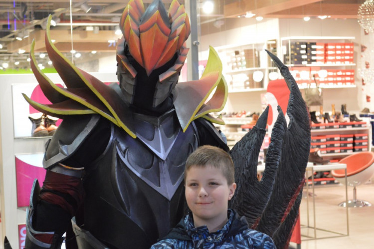 Cosplayeři v Šantovce