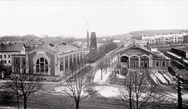 Odbočka do dnešní Gorkého ulice