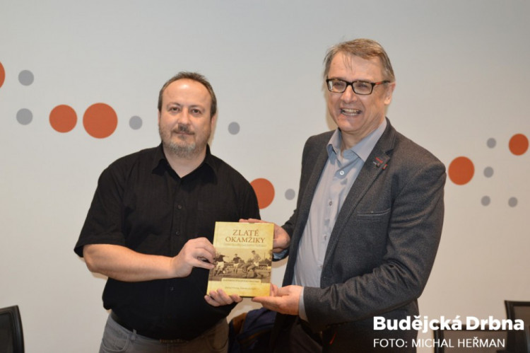 Křest knihy Zlaté okamžiky českobudějovického fotbalu