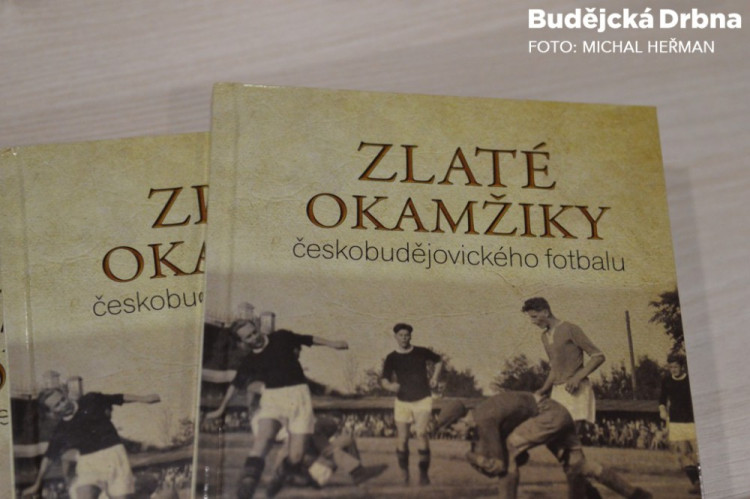 Křest knihy Zlaté okamžiky českobudějovického fotbalu