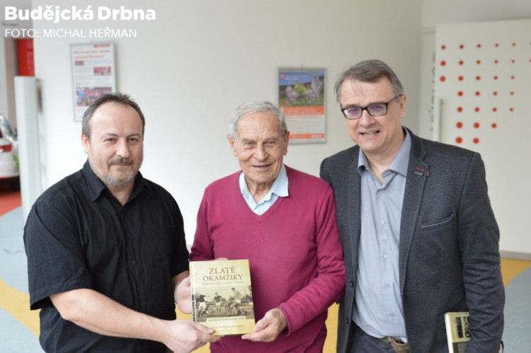 Křest knihy Zlaté okamžiky českobudějovického fotbalu