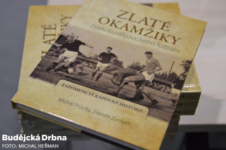 Křest knihy Zlaté okamžiky českobudějovického fotbalu