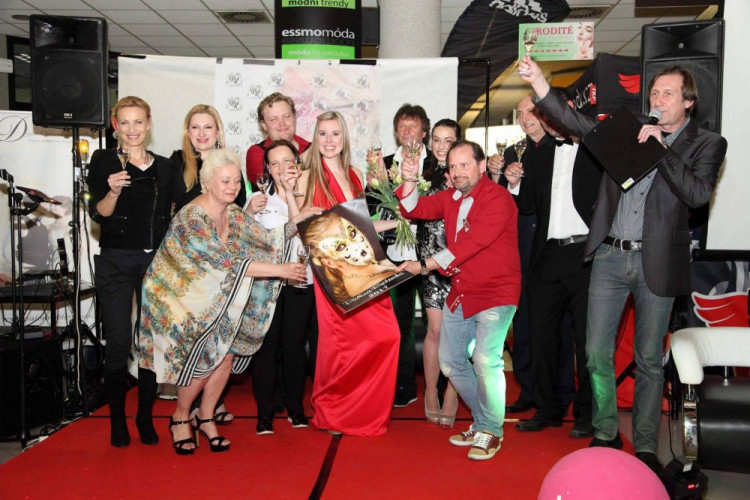 Křest charitativního kalendáře Pavlíny Rychtecké 