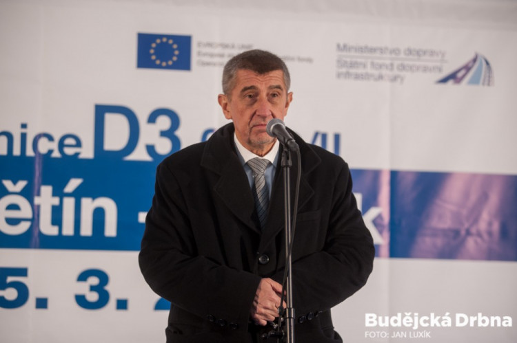 Zahájení výstavby nového úseku dálnice D3 mezi Ševětínem a Borkem.