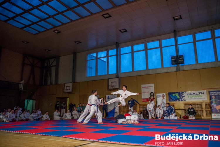 Exhibice TJ Karate České Budějovice a vyhlášení nejlepších závodníků za rok 2016