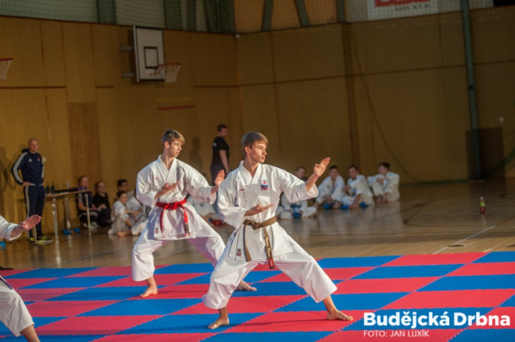 Exhibice TJ Karate České Budějovice a vyhlášení nejlepších závodníků za rok 2016