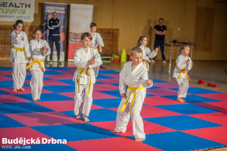 Exhibice TJ Karate České Budějovice a vyhlášení nejlepších závodníků za rok 2016