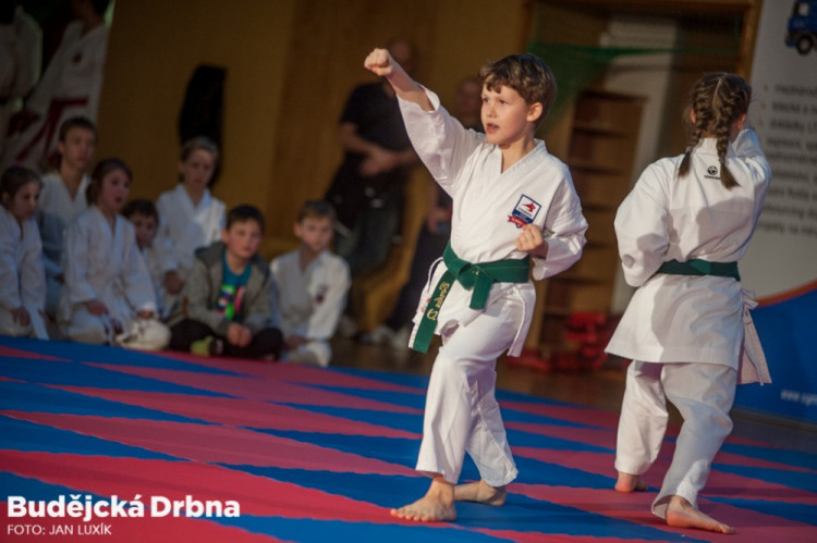 Exhibice TJ Karate České Budějovice a vyhlášení nejlepších závodníků za rok 2016