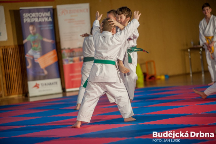 Exhibice TJ Karate České Budějovice a vyhlášení nejlepších závodníků za rok 2016