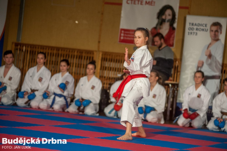 Exhibice TJ Karate České Budějovice a vyhlášení nejlepších závodníků za rok 2016