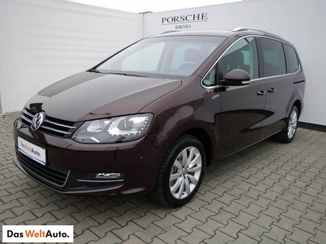 Volkswagen Sharan testovaný v brněnském Das Welt Auto