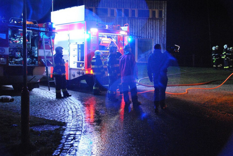 Požár v Natura Parku Harrachov