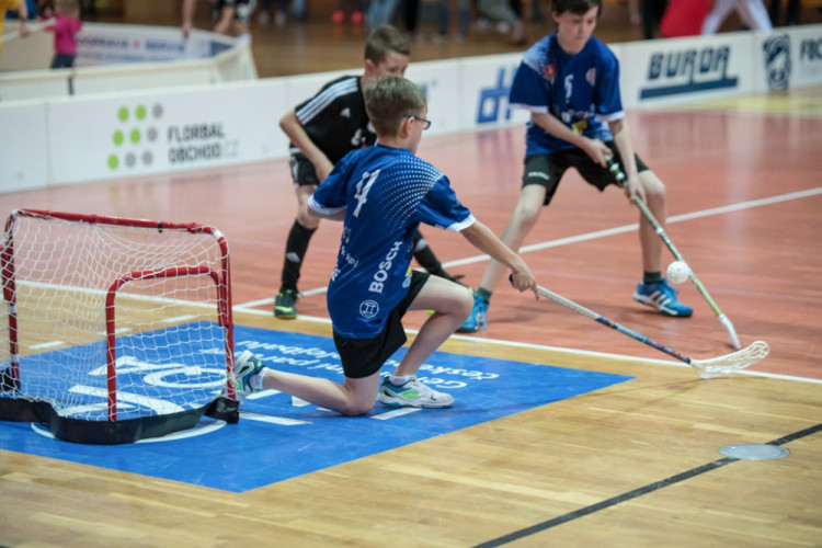 Florbalový turnaj TOP 4 2017