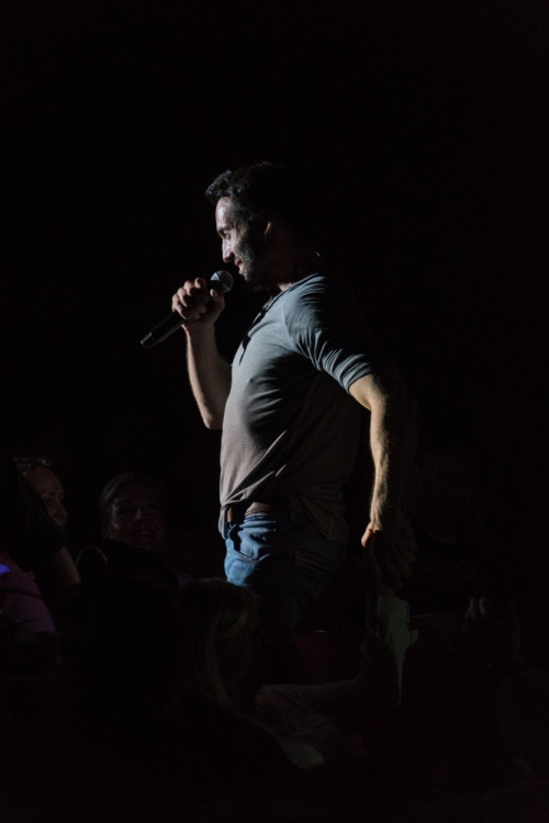 FOTO: Vypracovanější tělo Kino Metropol nezažilo. Publikum tam rozohnil Václav &quot;Noid&quot; Bárta