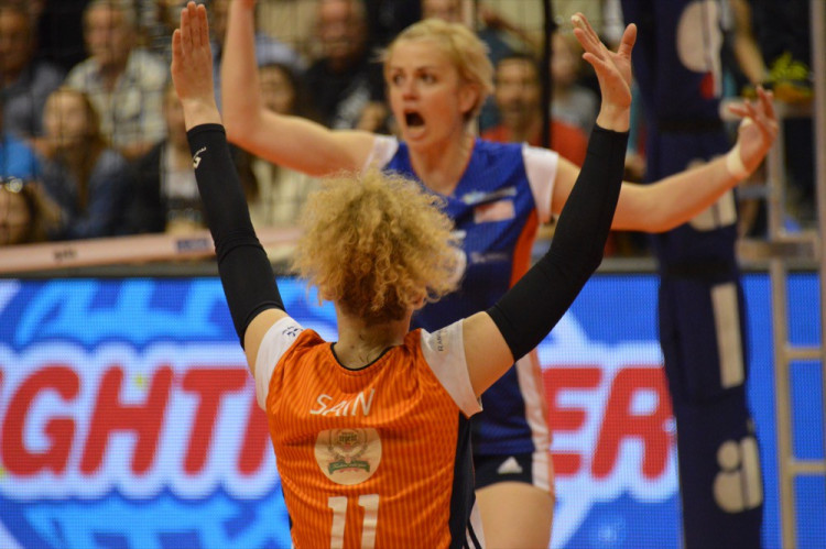 FOTOGALERIE: Prostějovanky jsou podeváté v řadě mistryněmi, bojovnice z Olomouce mají stříbro