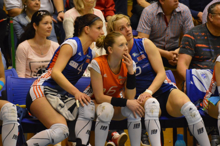 FOTOGALERIE: Prostějovanky jsou podeváté v řadě mistryněmi, bojovnice z Olomouce mají stříbro