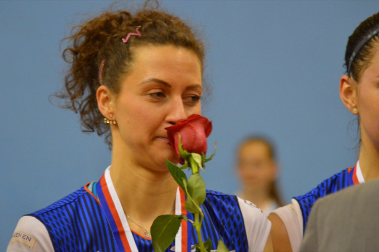 FOTOGALERIE: Prostějovanky jsou podeváté v řadě mistryněmi, bojovnice z Olomouce mají stříbro