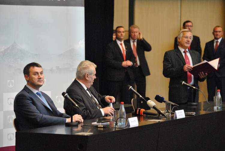 Podívejte se na loňskou návštěvu prezidenta v Libereckém kraji