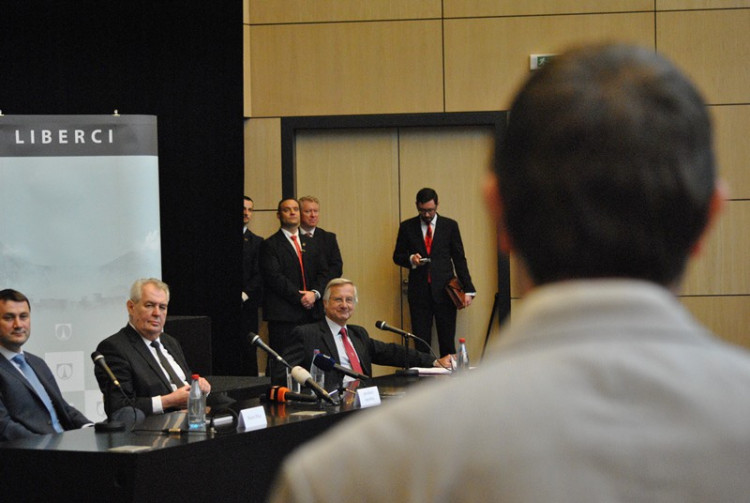 Podívejte se na loňskou návštěvu prezidenta v Libereckém kraji