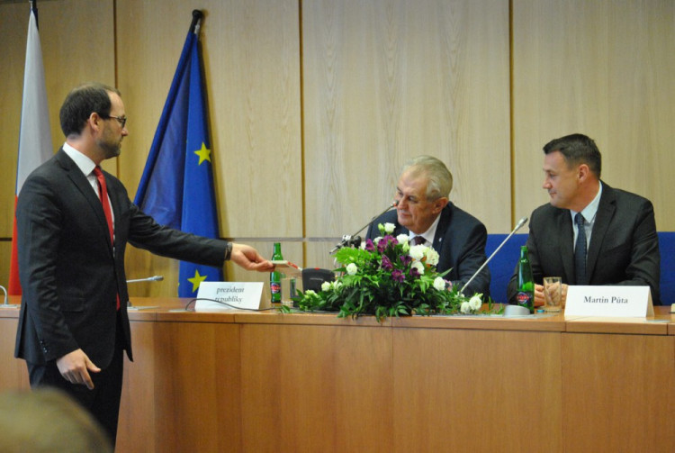 První den návštěvy prezidenta Miloše Zemana v Libereckém kraji