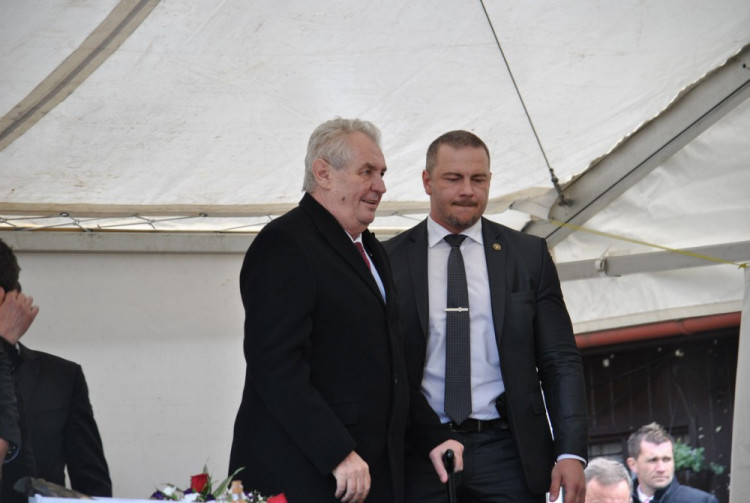 První den návštěvy prezidenta Miloše Zemana v Libereckém kraji