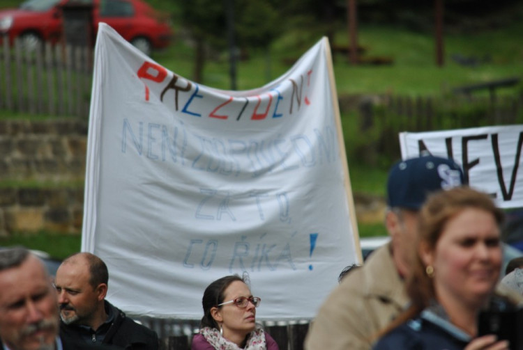 První den návštěvy prezidenta Miloše Zemana v Libereckém kraji