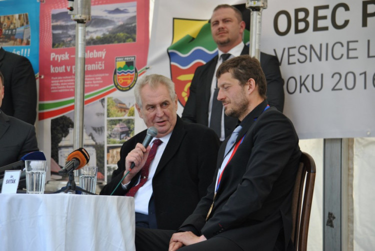 První den návštěvy prezidenta Miloše Zemana v Libereckém kraji