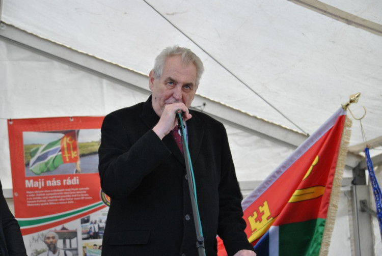 První den návštěvy prezidenta Miloše Zemana v Libereckém kraji