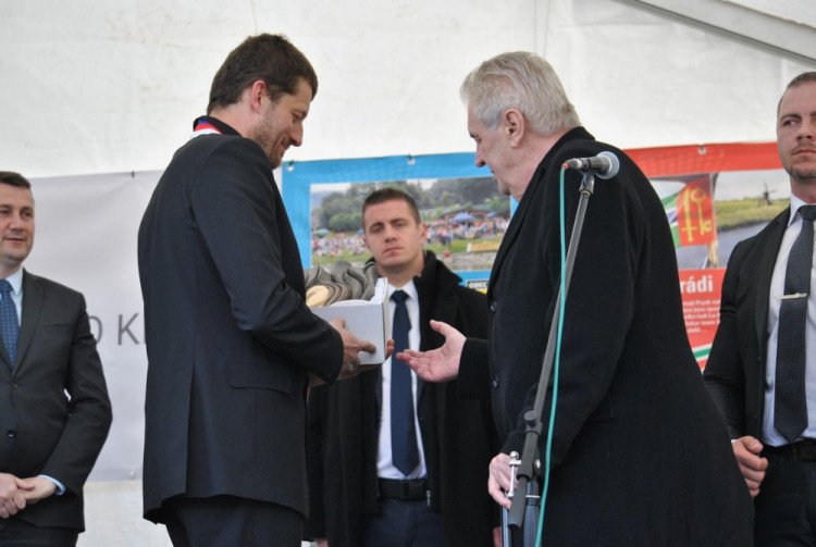 První den návštěvy prezidenta Miloše Zemana v Libereckém kraji