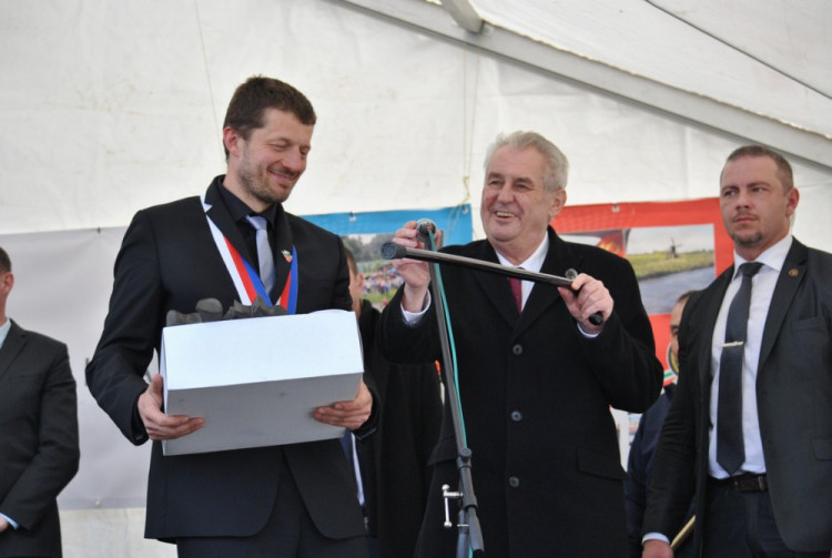 První den návštěvy prezidenta Miloše Zemana v Libereckém kraji