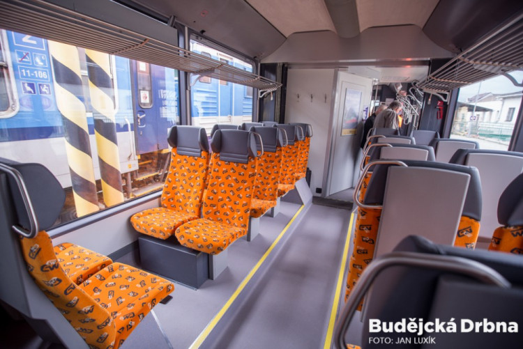 Cestující z Českých Budějovic do Nového Údolí budou vozit moderní vlaky