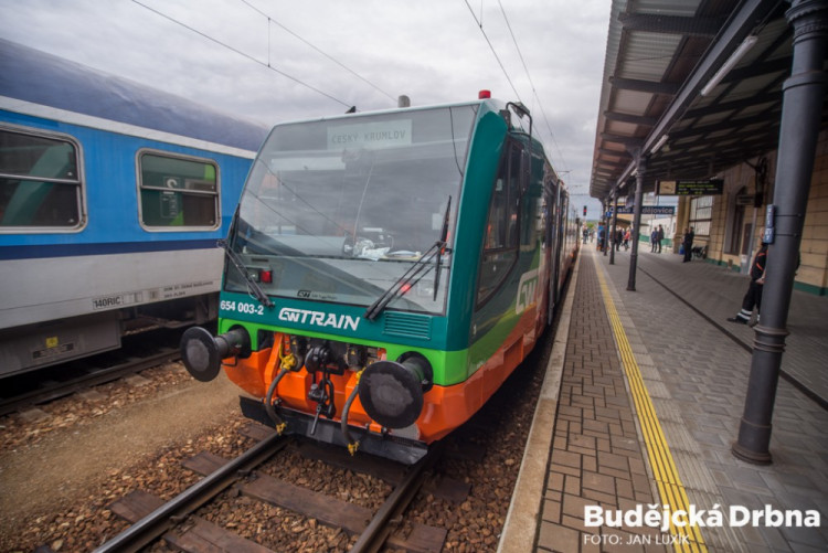 Cestující z Českých Budějovic do Nového Údolí budou vozit moderní vlaky