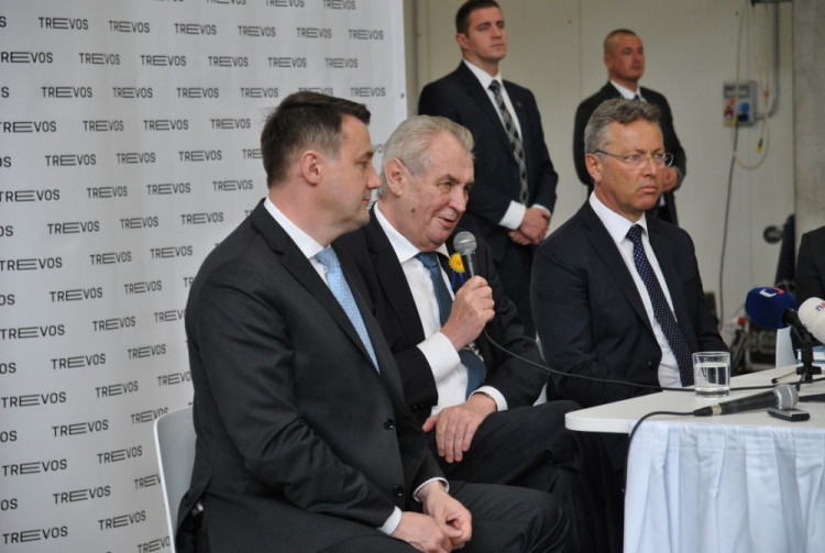 Druhý den návštěvy prezidenta Miloše Zemana v Libereckém kraji