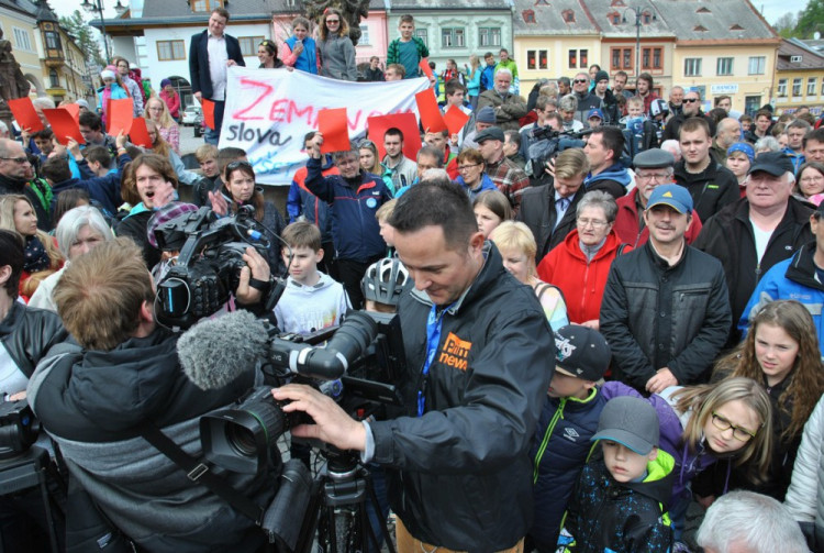 Druhý den návštěvy prezidenta Miloše Zemana v Libereckém kraji