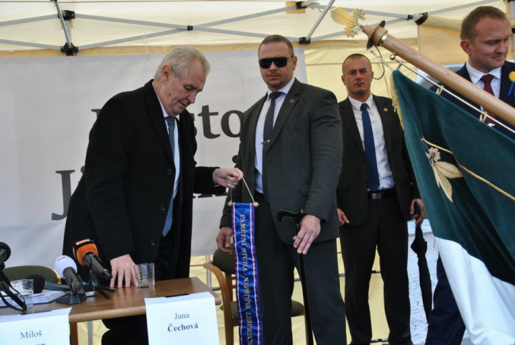 Druhý den návštěvy prezidenta Miloše Zemana v Libereckém kraji