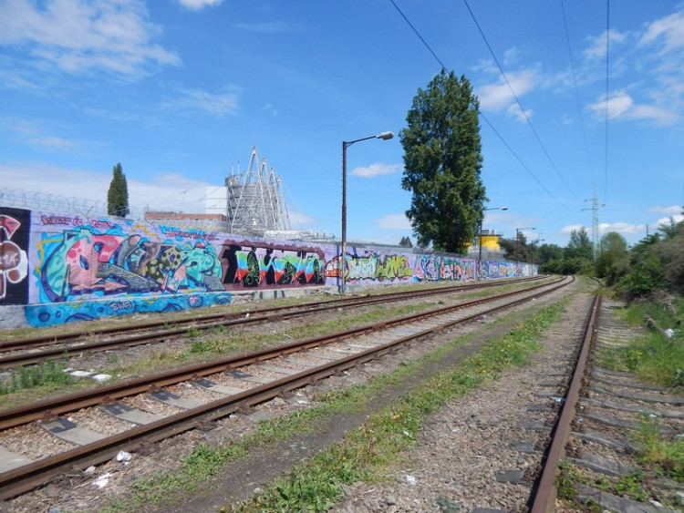 Obrazy z největšího graffiti jamu v Česku, autor: Ondřej Vítek
