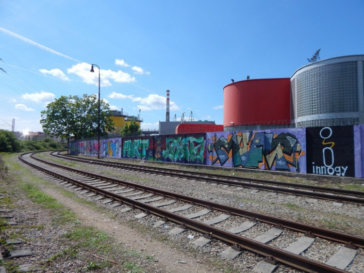 Obrazy z největšího graffiti jamu v Česku, autor: Ondřej Vítek