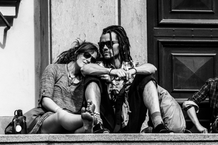 Husova ožila dešti navzdory, na Kmeny se stála fronta. Autor: Tomáš Hrivňák