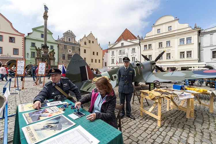 Oslavy Dne vítězství v Českém Krumlově