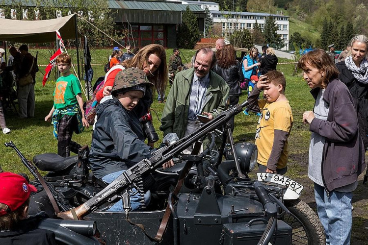 Oslavy Dne vítězství v Českém Krumlově
