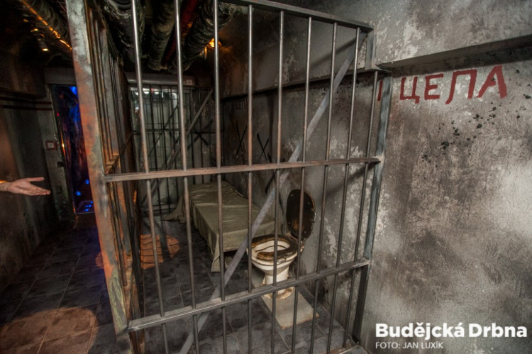 Protidrogový vlak v Českých Budějovicích