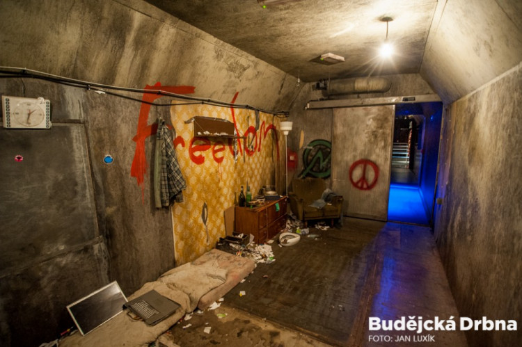 Protidrogový vlak v Českých Budějovicích